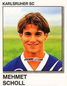 Cromo Mehmet Scholl - German Football Bundesliga 1991-1992 n. 174 - Panini