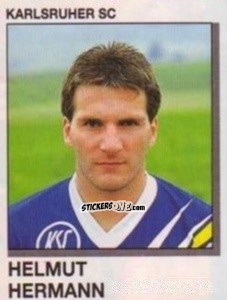 Cromo Helmut Hermann - German Football Bundesliga 1991-1992 n. 178 - Panini