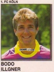 Sticker Bodo Illgner - German Football Bundesliga 1991-1992 n. 183 - Panini