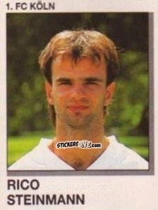 Cromo Rico Steinmann - German Football Bundesliga 1991-1992 n. 192 - Panini