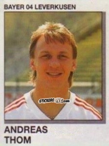 Figurina Andreas Thom - German Football Bundesliga 1991-1992 n. 216 - Panini