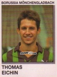 Figurina Thomas Eichin - German Football Bundesliga 1991-1992 n. 221 - Panini