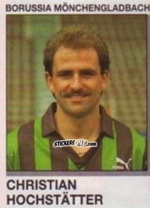 Figurina Christian Hochstatter - German Football Bundesliga 1991-1992 n. 225 - Panini