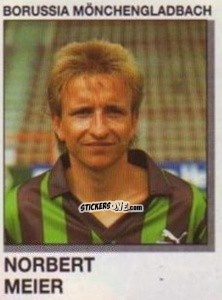 Cromo Norbert Meier - German Football Bundesliga 1991-1992 n. 226 - Panini