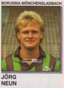 Cromo Jorg Neun - German Football Bundesliga 1991-1992 n. 227 - Panini