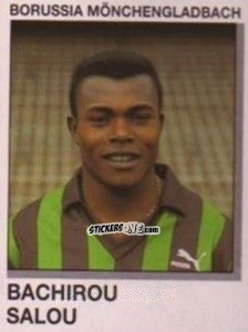 Figurina Bachirou Salou - German Football Bundesliga 1991-1992 n. 233 - Panini