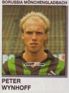 Sticker Peter Wynhoff - German Football Bundesliga 1991-1992 n. 234 - Panini