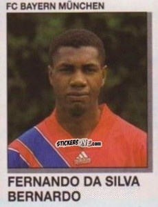 Sticker Fernando Silva Bernardo - German Football Bundesliga 1991-1992 n. 242 - Panini