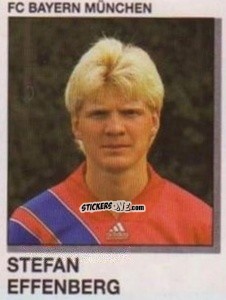 Figurina Stefan Effenberg - German Football Bundesliga 1991-1992 n. 243 - Panini