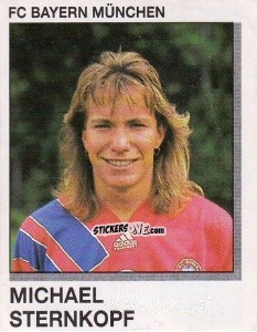 Figurina Michael Sternkopf - German Football Bundesliga 1991-1992 n. 250 - Panini