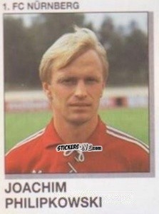 Cromo Joachim Philipkowski - German Football Bundesliga 1991-1992 n. 264 - Panini