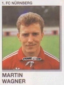 Figurina Martin Wagner - German Football Bundesliga 1991-1992 n. 265 - Panini