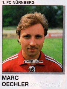 Cromo Marc Oechler - German Football Bundesliga 1991-1992 n. 268 - Panini