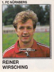 Cromo Reiner Wirsching - German Football Bundesliga 1991-1992 n. 269 - Panini