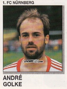 Cromo Andre Golke - German Football Bundesliga 1991-1992 n. 270 - Panini