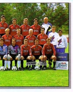 Figurina Team - German Football Bundesliga 1991-1992 n. 272 - Panini