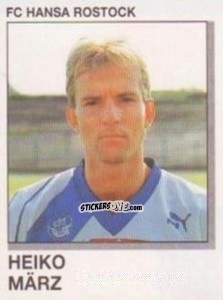 Cromo Heiko Marz - German Football Bundesliga 1991-1992 n. 275 - Panini