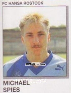 Cromo Michael Spies - German Football Bundesliga 1991-1992 n. 282 - Panini