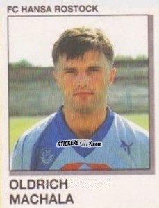 Sticker Oldrich Machala - German Football Bundesliga 1991-1992 n. 286 - Panini