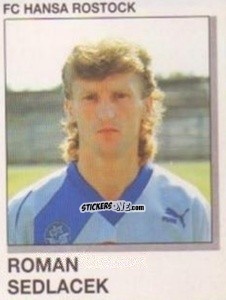 Cromo Roman Sedlacek - German Football Bundesliga 1991-1992 n. 287 - Panini