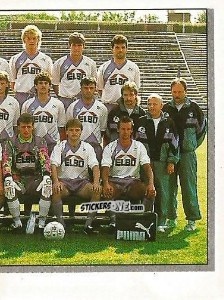 Figurina Team - German Football Bundesliga 1991-1992 n. 290 - Panini
