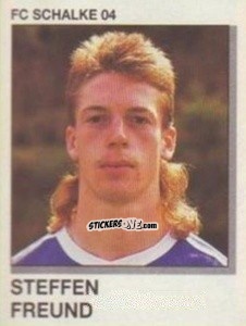 Figurina Steffen Freund - German Football Bundesliga 1991-1992 n. 295 - Panini