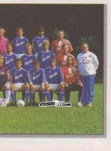 Figurina Team - German Football Bundesliga 1991-1992 n. 308 - Panini