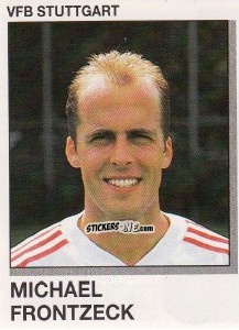 Sticker Michael Frontzeck - German Football Bundesliga 1991-1992 n. 311 - Panini