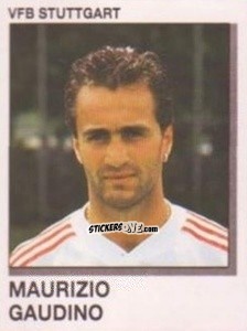 Cromo Maurizio Gaudino - German Football Bundesliga 1991-1992 n. 318 - Panini