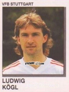 Cromo Ludwig Kogl - German Football Bundesliga 1991-1992 n. 319 - Panini