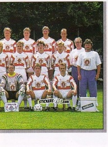 Sticker Team - German Football Bundesliga 1991-1992 n. 326 - Panini