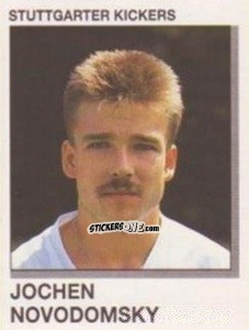 Cromo Jochen Novodomsky - German Football Bundesliga 1991-1992 n. 333 - Panini
