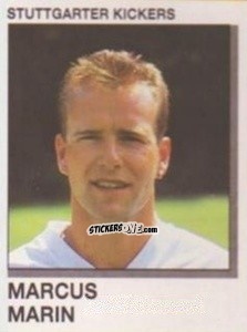 Cromo Marcus Marin - German Football Bundesliga 1991-1992 n. 339 - Panini