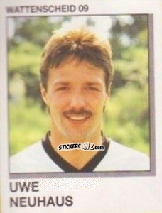 Cromo Uwe Neuhaus - German Football Bundesliga 1991-1992 n. 354 - Panini