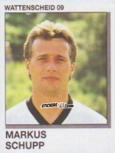 Sticker Markus Schupp - German Football Bundesliga 1991-1992 n. 355 - Panini