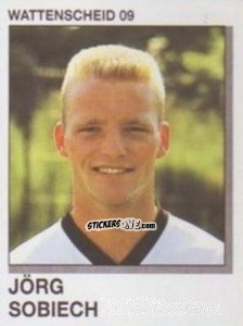 Sticker Jorg Sobiech - German Football Bundesliga 1991-1992 n. 356 - Panini