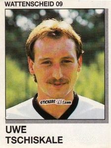 Sticker Uwe Tschiskale - German Football Bundesliga 1991-1992 n. 359 - Panini