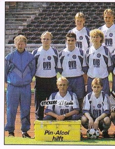 Figurina Team - German Football Bundesliga 1991-1992 n. 363 - Panini