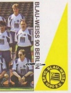 Figurina Team - German Football Bundesliga 1991-1992 n. 365 - Panini