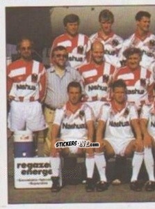 Figurina Team - German Football Bundesliga 1991-1992 n. 372 - Panini