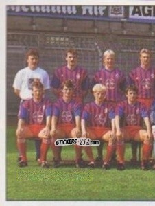 Figurina Team - German Football Bundesliga 1991-1992 n. 396 - Panini