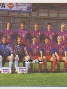 Figurina Team - German Football Bundesliga 1991-1992 n. 397 - Panini