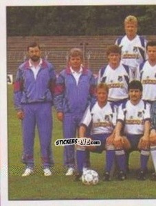 Figurina Team - German Football Bundesliga 1991-1992 n. 420 - Panini