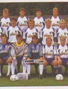 Figurina Team - German Football Bundesliga 1991-1992 n. 421 - Panini