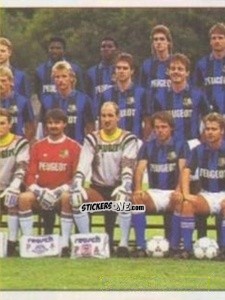 Sticker Team - German Football Bundesliga 1991-1992 n. 433 - Panini