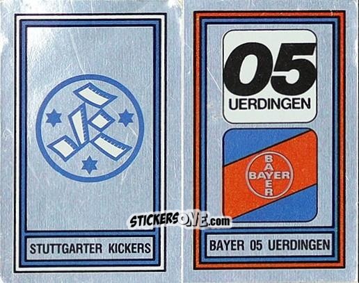 Figurina Wappen - German Football Bundesliga 1981-1982 n. 370 - Panini