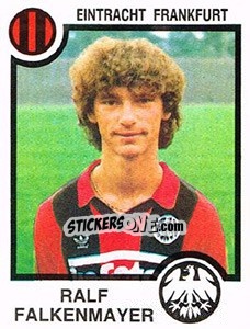 Figurina Ralf Falkenmayer - German Football Bundesliga 1983-1984 n. 121 - Panini