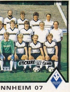 Sticker Team - German Football Bundesliga 1983-1984 n. 253 - Panini