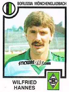 Sticker Wilfried Hannes - German Football Bundesliga 1983-1984 n. 264 - Panini