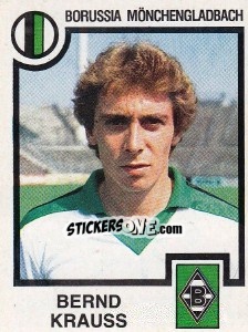 Figurina Bernd Krausss - German Football Bundesliga 1983-1984 n. 265 - Panini